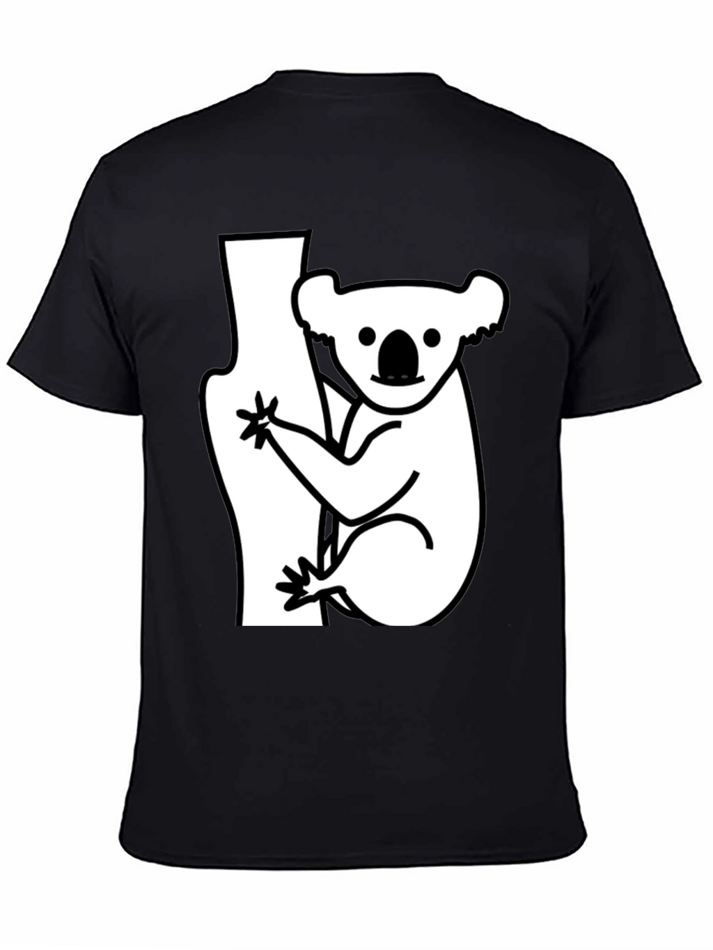 Koala Graphic Tee - Casual Comfort