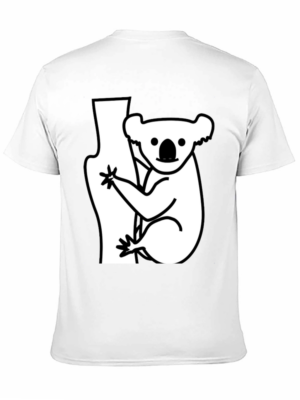 Koala Graphic Tee - Casual Comfort
