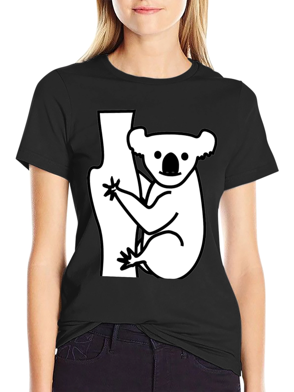 Koala Graphic Tee - Casual Comfort