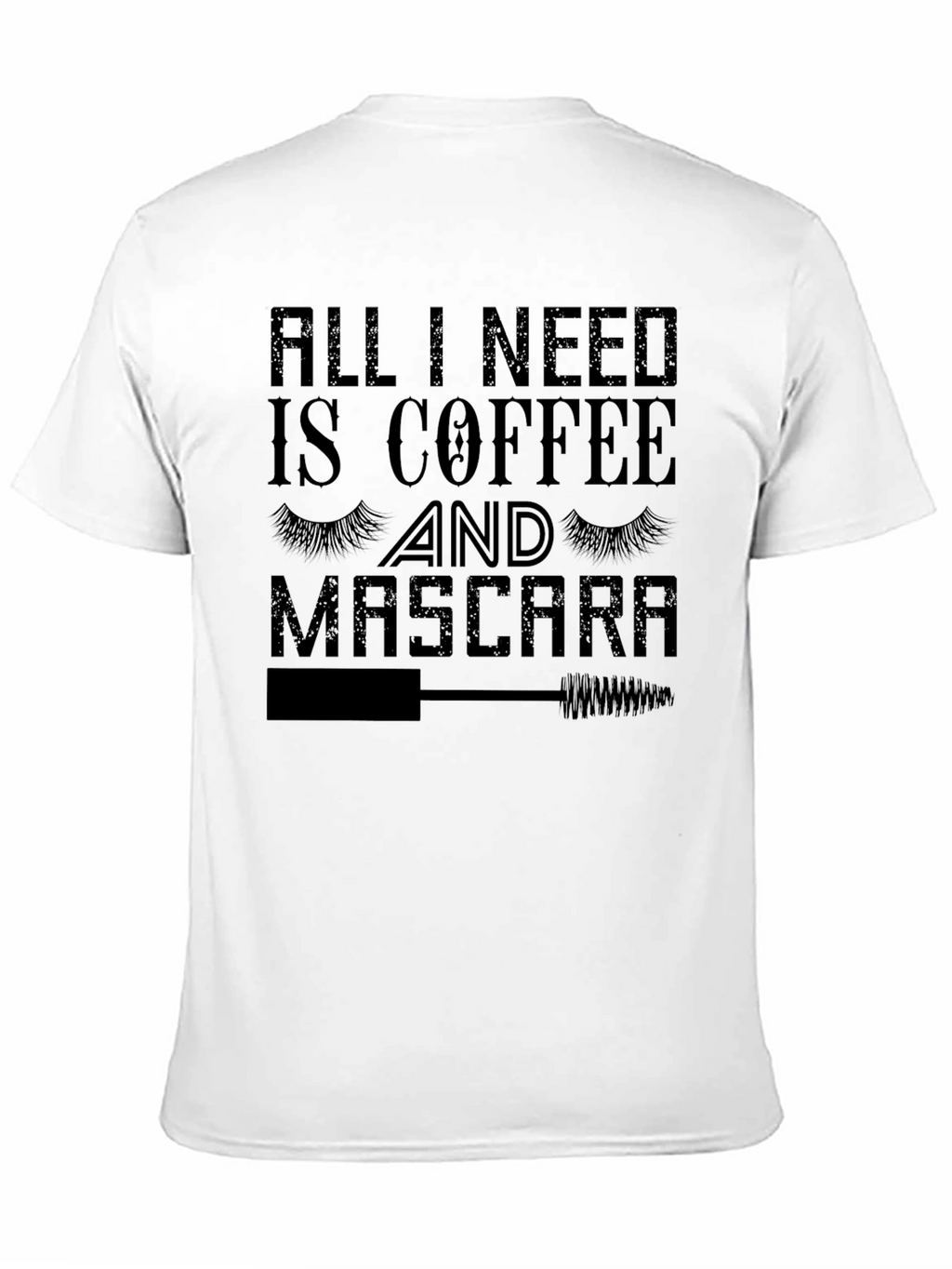 Coffee and Mascara Black Graphic Tee