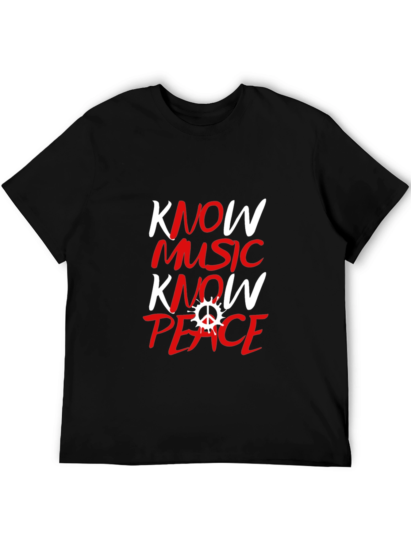 Know Music Know Peace Graphic Tee