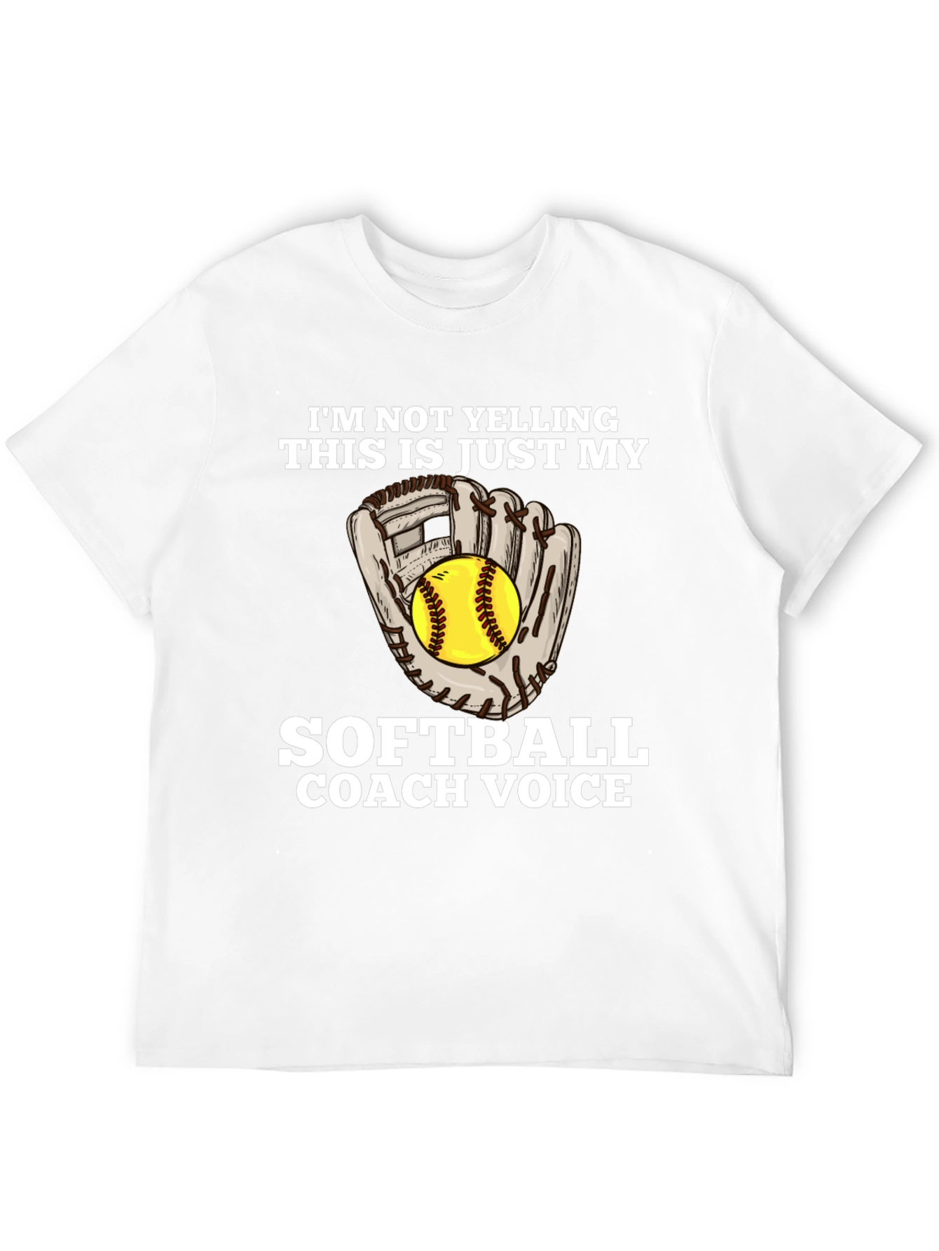 Softball Coach Voice T-Shirt