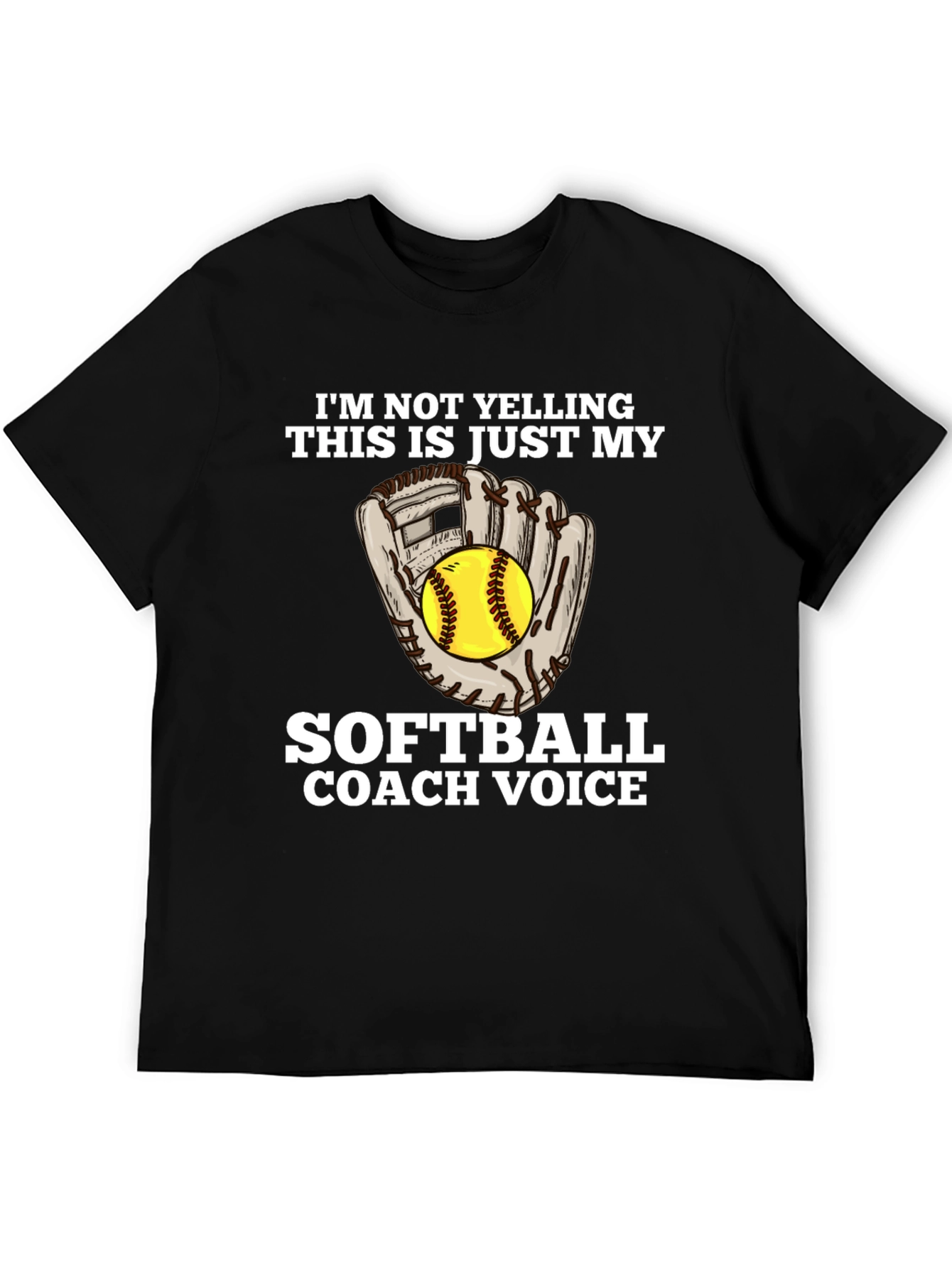 Softball Coach Voice T-Shirt