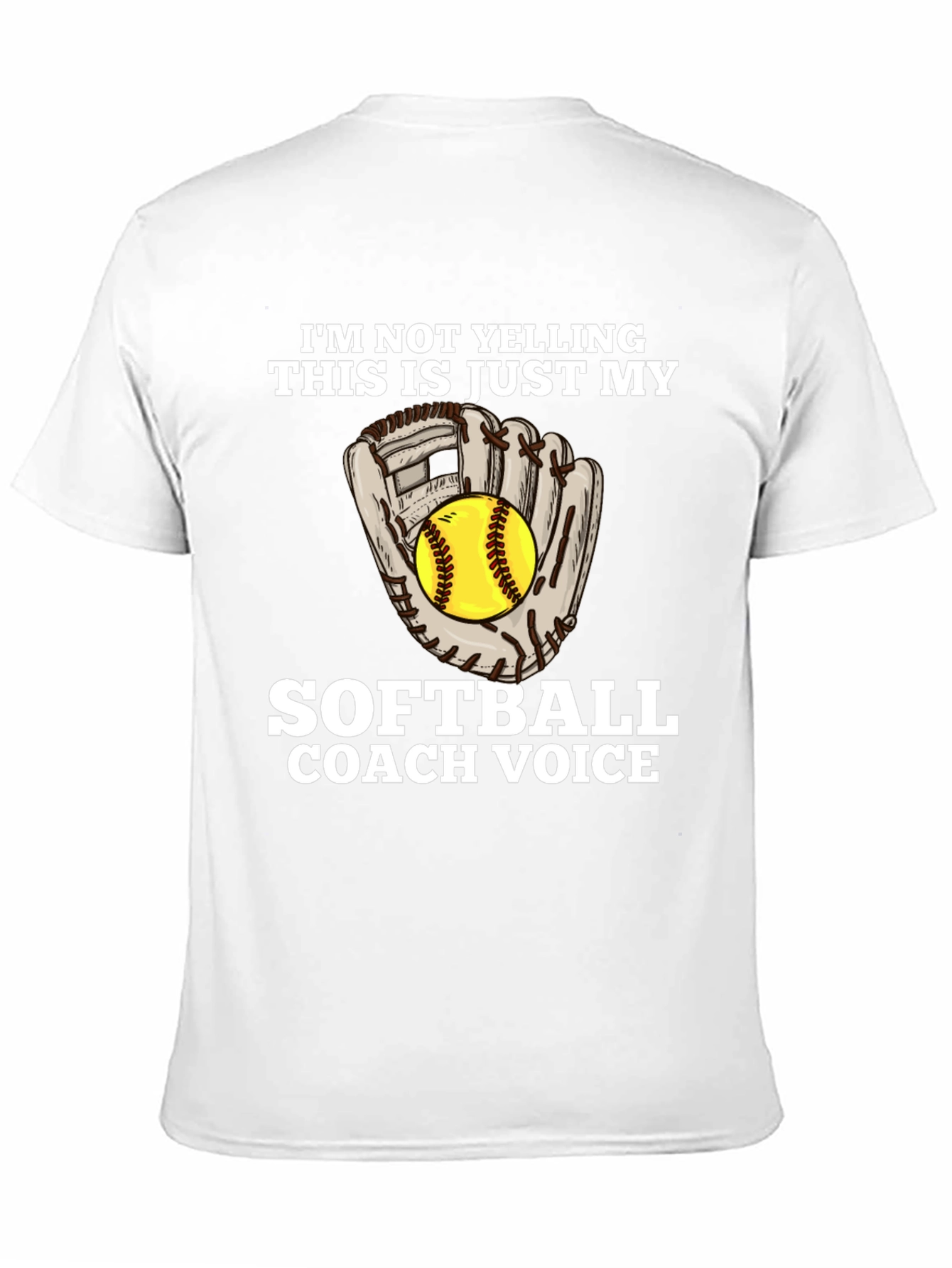 Softball Coach Voice T-Shirt