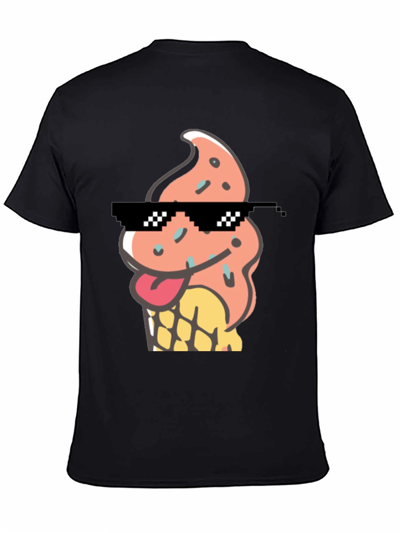 Cool Ice Cream Cone Graphic Tee