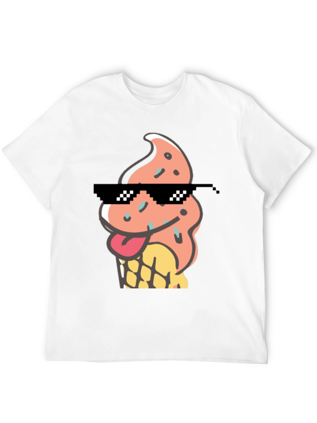 Cool Ice Cream Cone Graphic Tee