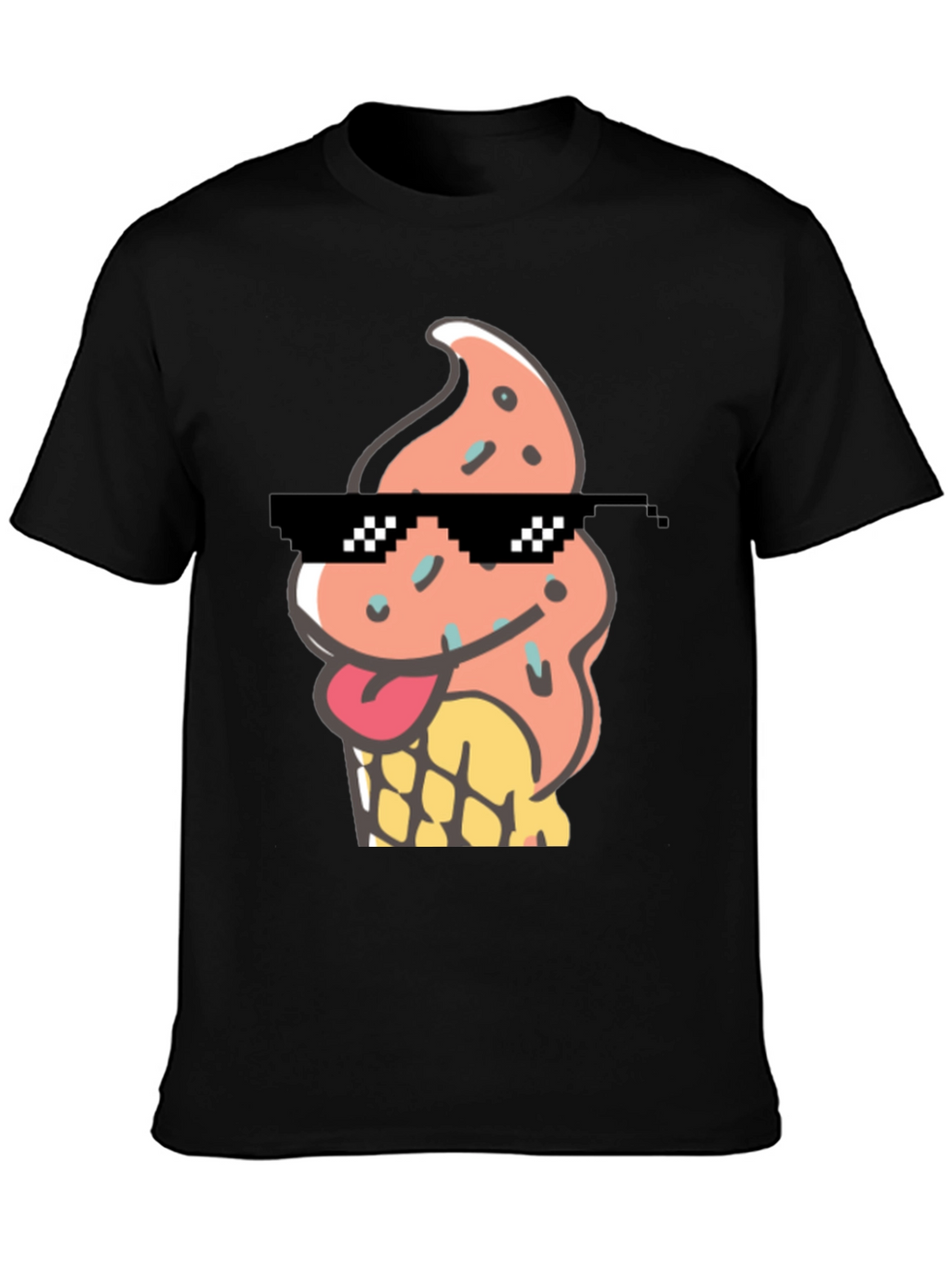 Cool Ice Cream Cone Graphic Tee