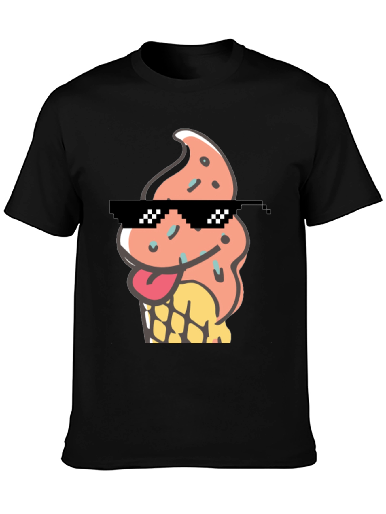 Cool Ice Cream Cone Graphic Tee