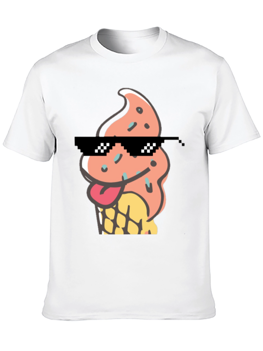 Cool Ice Cream Cone Graphic Tee