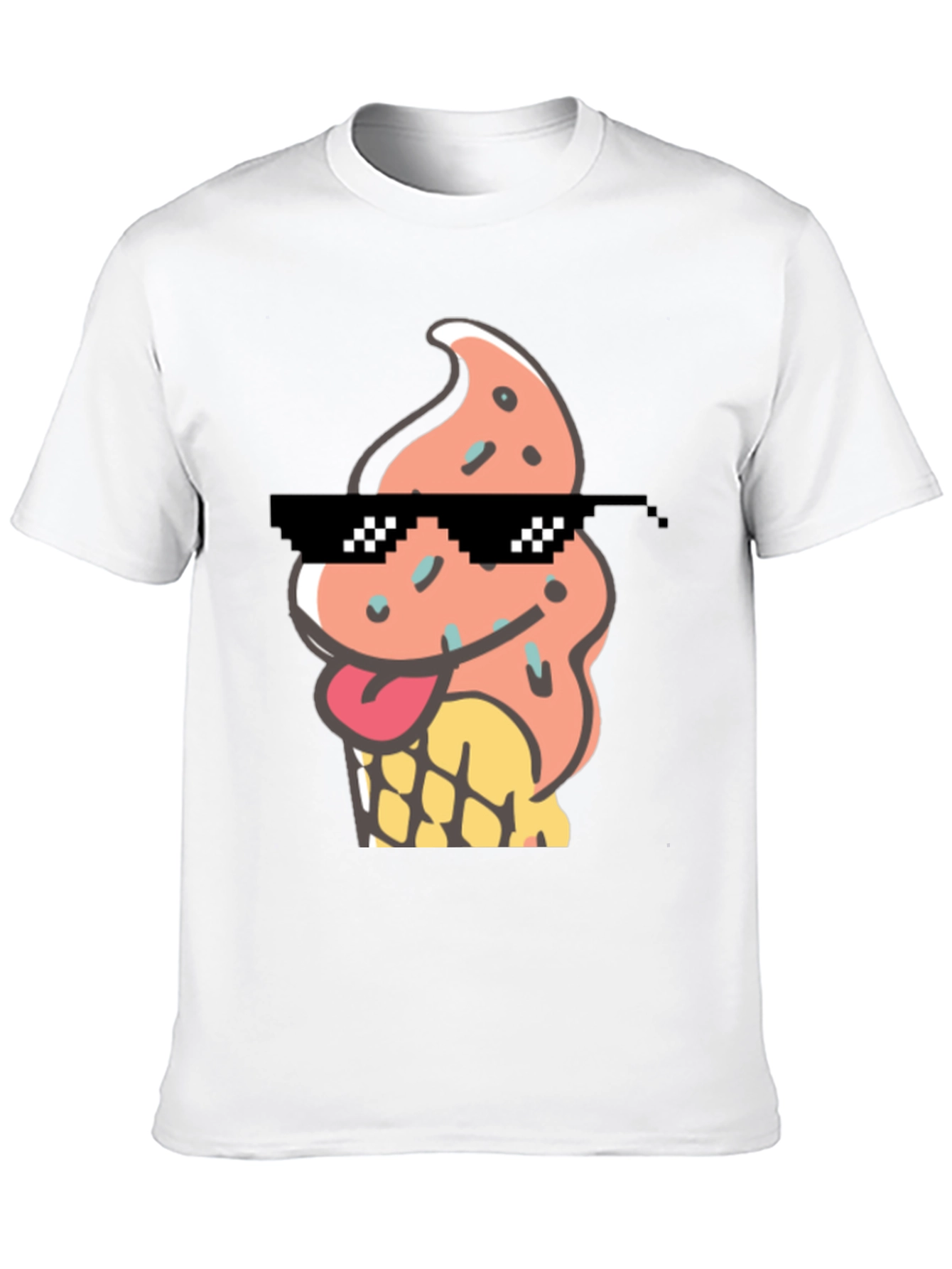 Cool Ice Cream Cone Graphic Tee