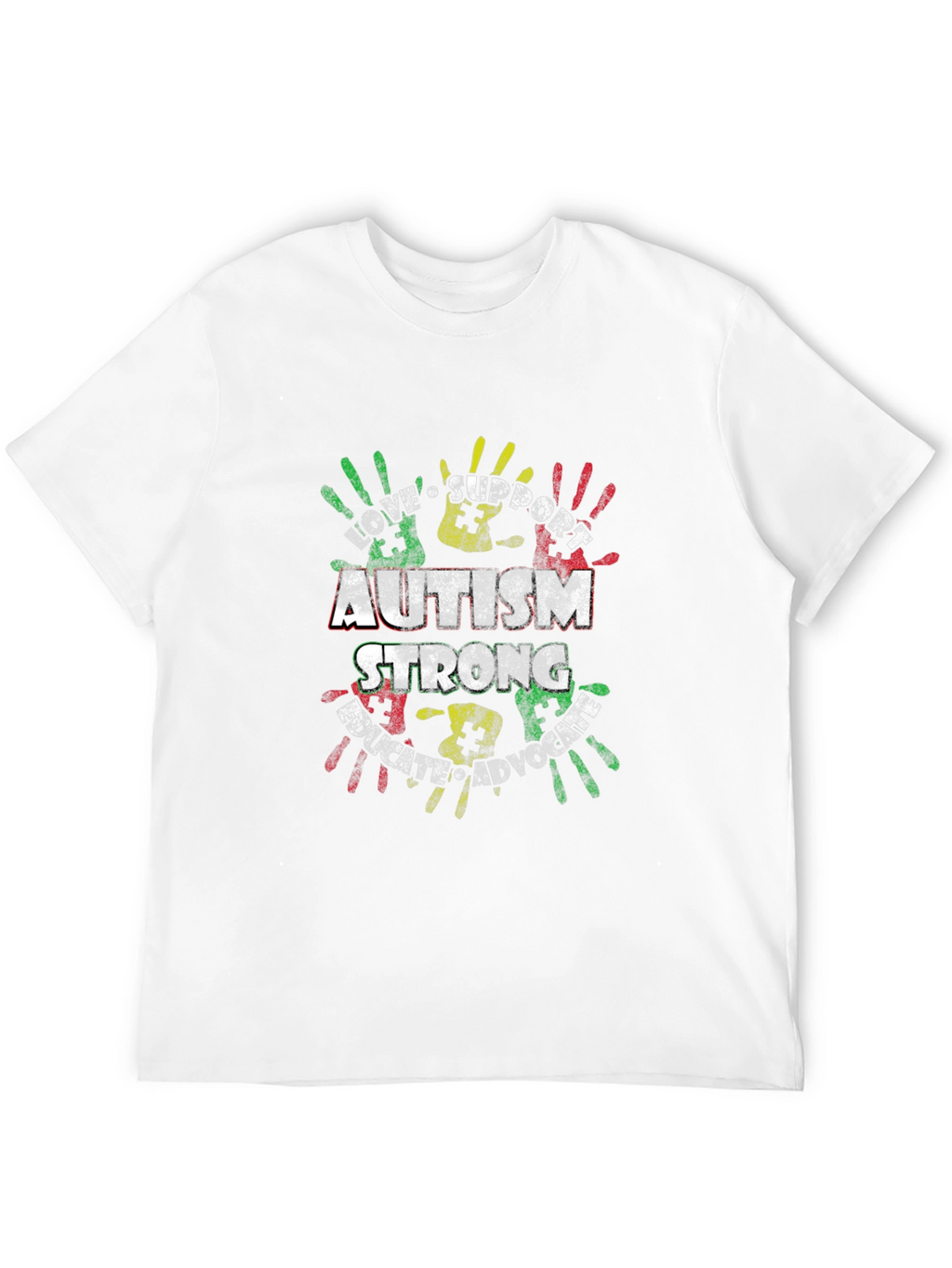 Autism Awareness T-Shirt: Love Support Educate Advocate