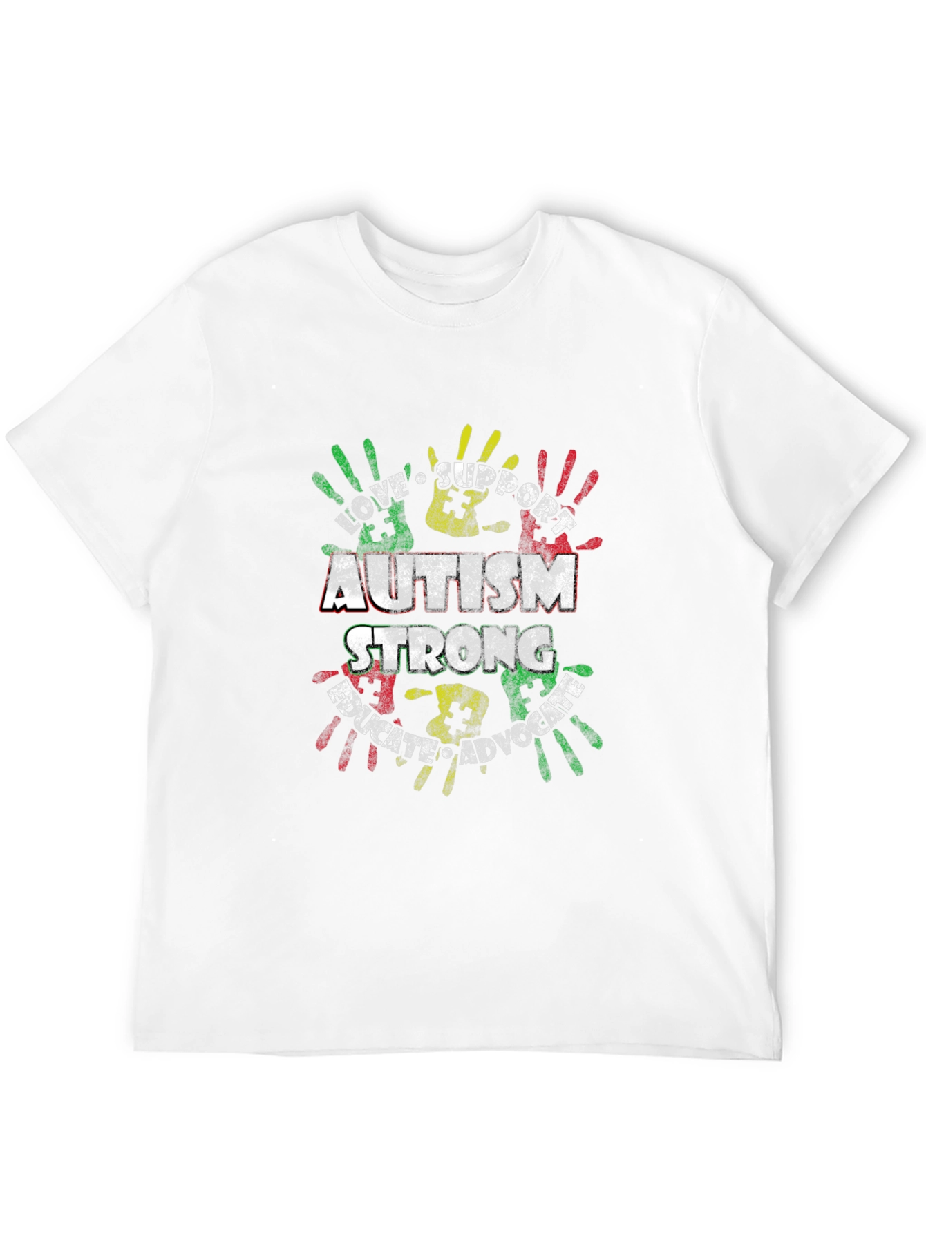 Autism Awareness T-Shirt: Love Support Educate Advocate