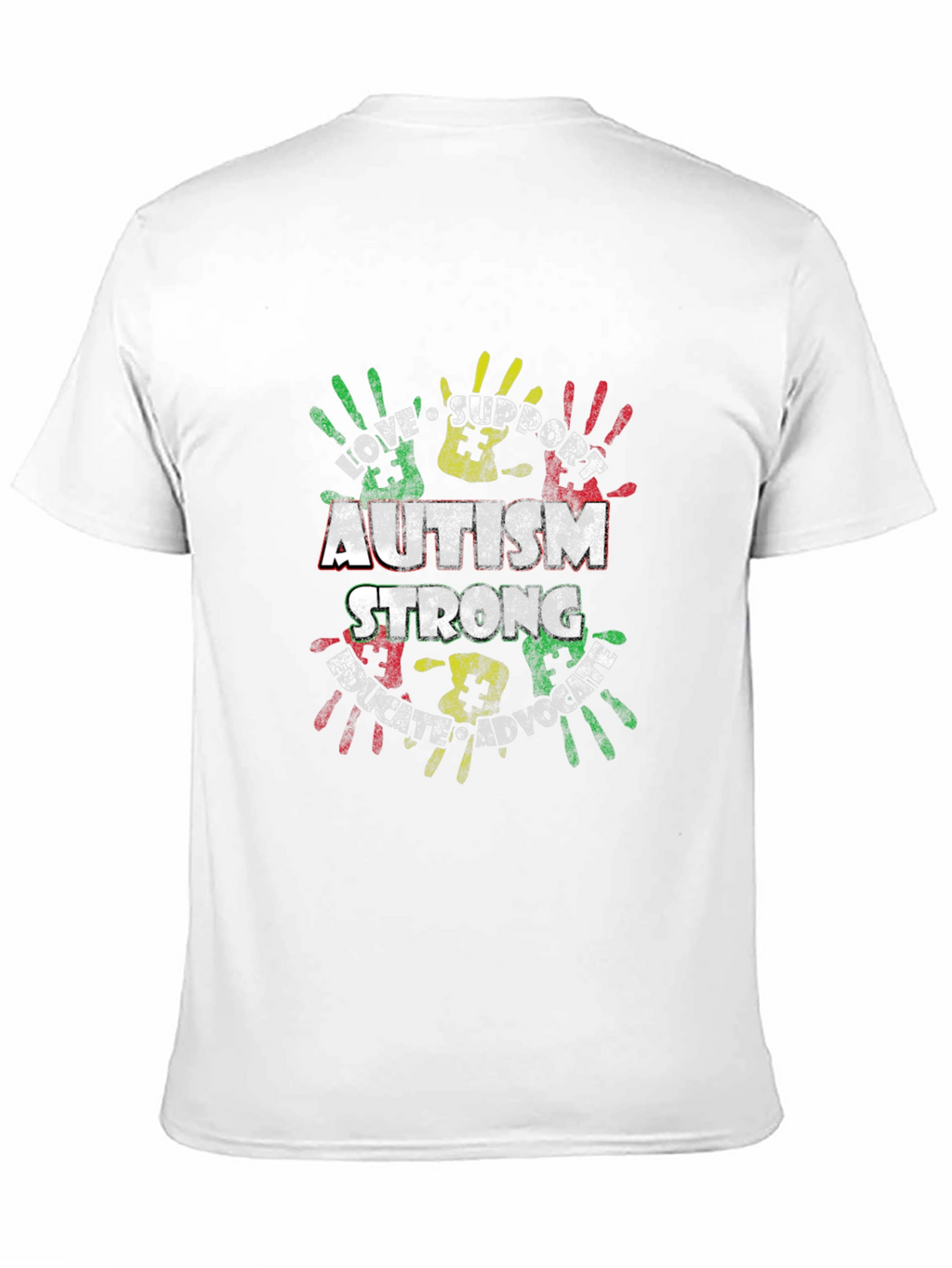 Autism Awareness T-Shirt: Love Support Educate Advocate