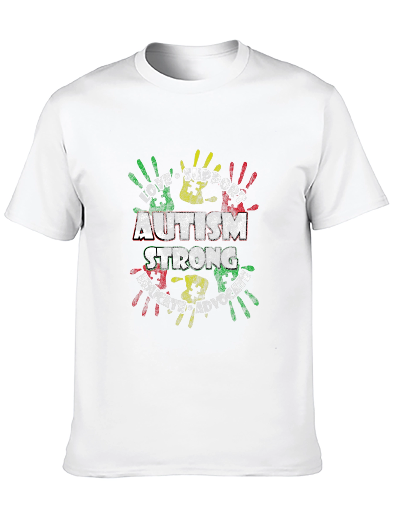 Autism Awareness T-Shirt: Love Support Educate Advocate