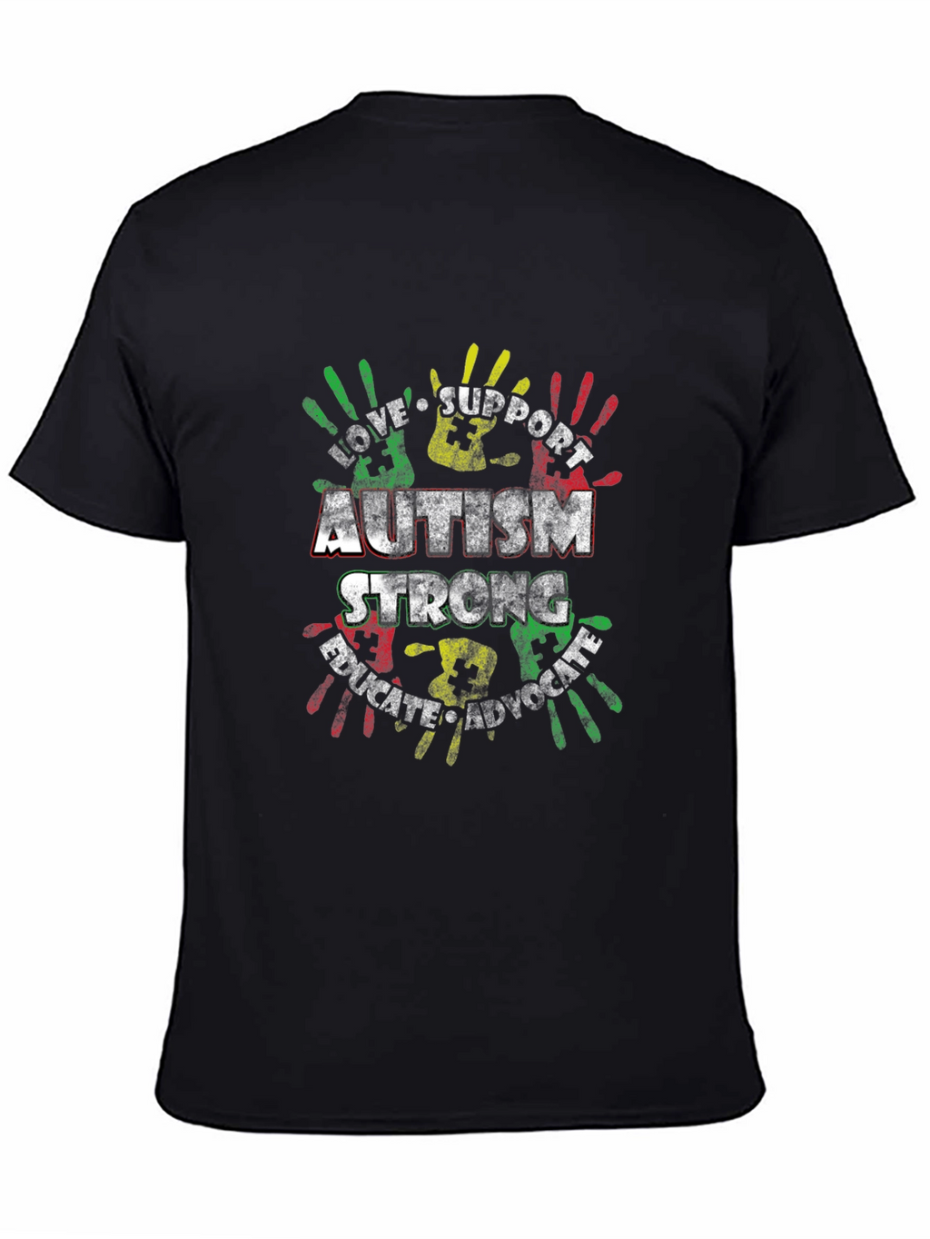 Autism Awareness T-Shirt: Love Support Educate Advocate