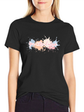 You Are Enough Black Graphic Tee