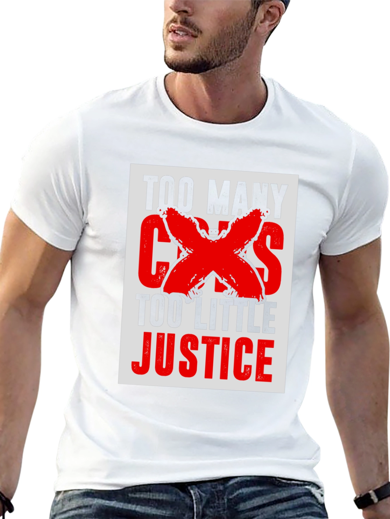 Too Many Cases Too Little Justice T-Shirt
