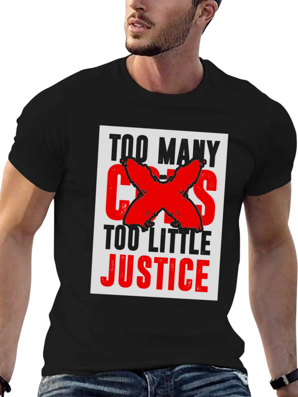 Too Many Cases Too Little Justice T-Shirt