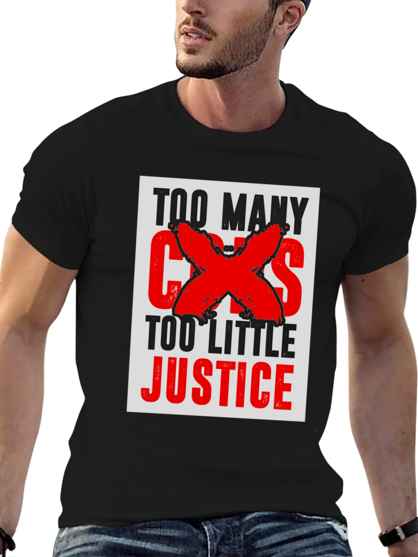 Too Many Cases Too Little Justice T-Shirt