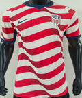 2026/27 U.S Home White And Red Player Version Soccer Jersey 背后是空白 Front