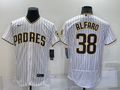 Men's San Diego Padres Jorge Alfaro #38 White Stitched Jerseys