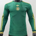 2025 Mexico Green Special Edition Player Version Long Sleever Jersey Front