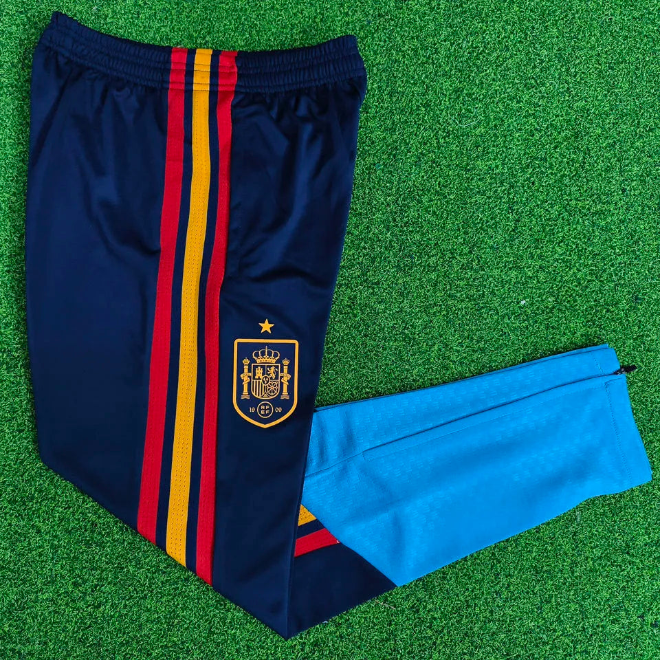 2026/27 Spain Blue Sports Trousers Front