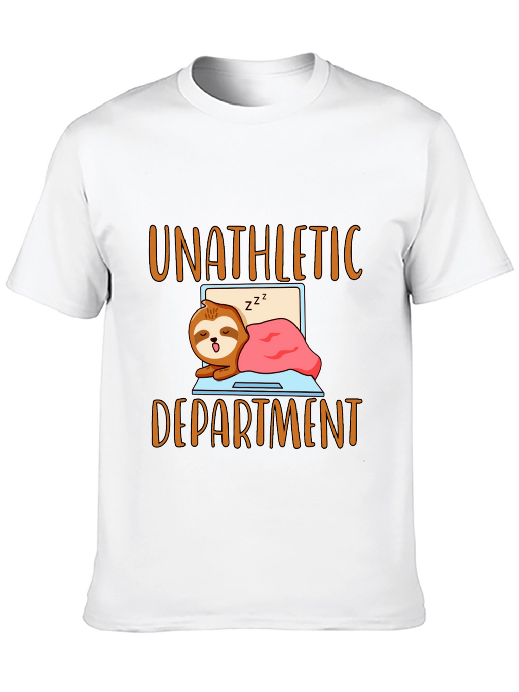 Unathletic Department Sloth Graphic T-Shirt