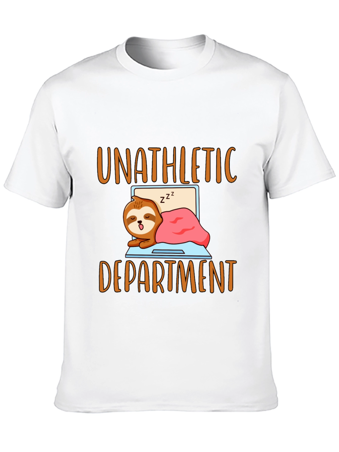 Unathletic Department Sloth Graphic T-Shirt