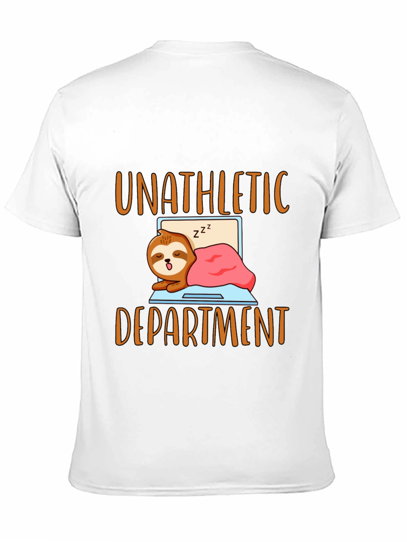 Unathletic Department Sloth Graphic T-Shirt
