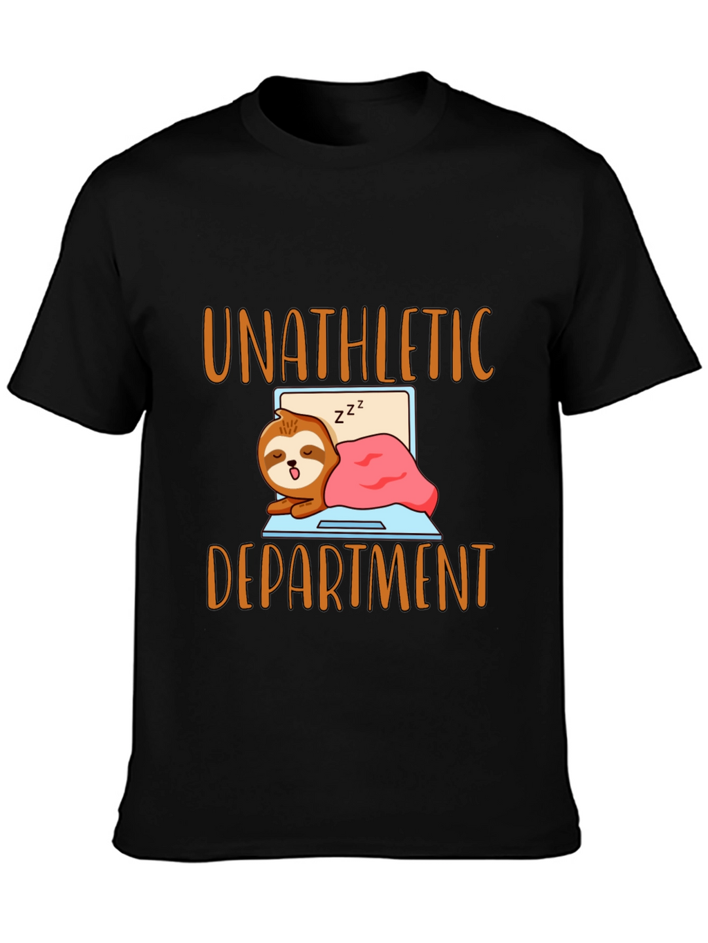 Unathletic Department Sloth Graphic T-Shirt