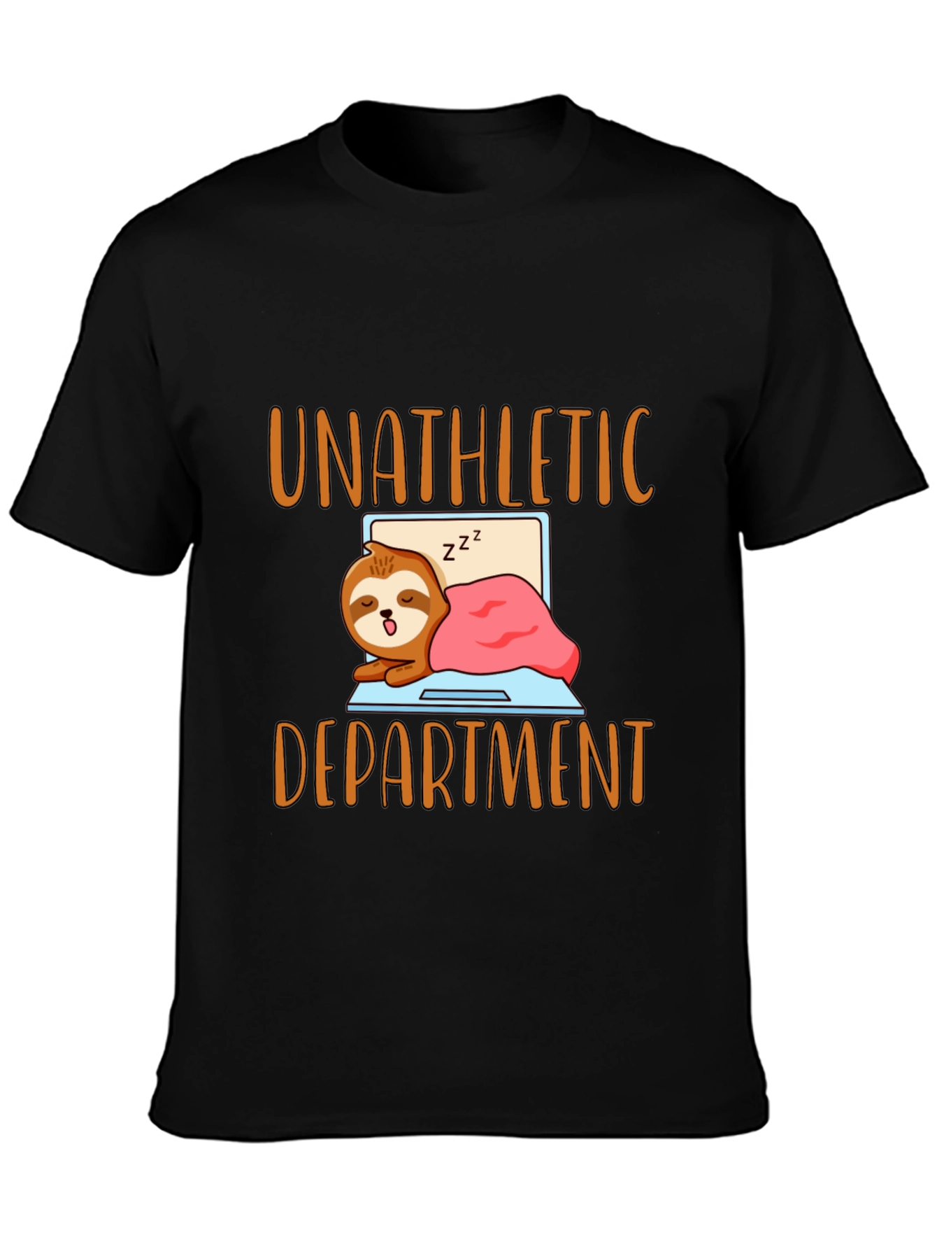 Unathletic Department Sloth Graphic T-Shirt