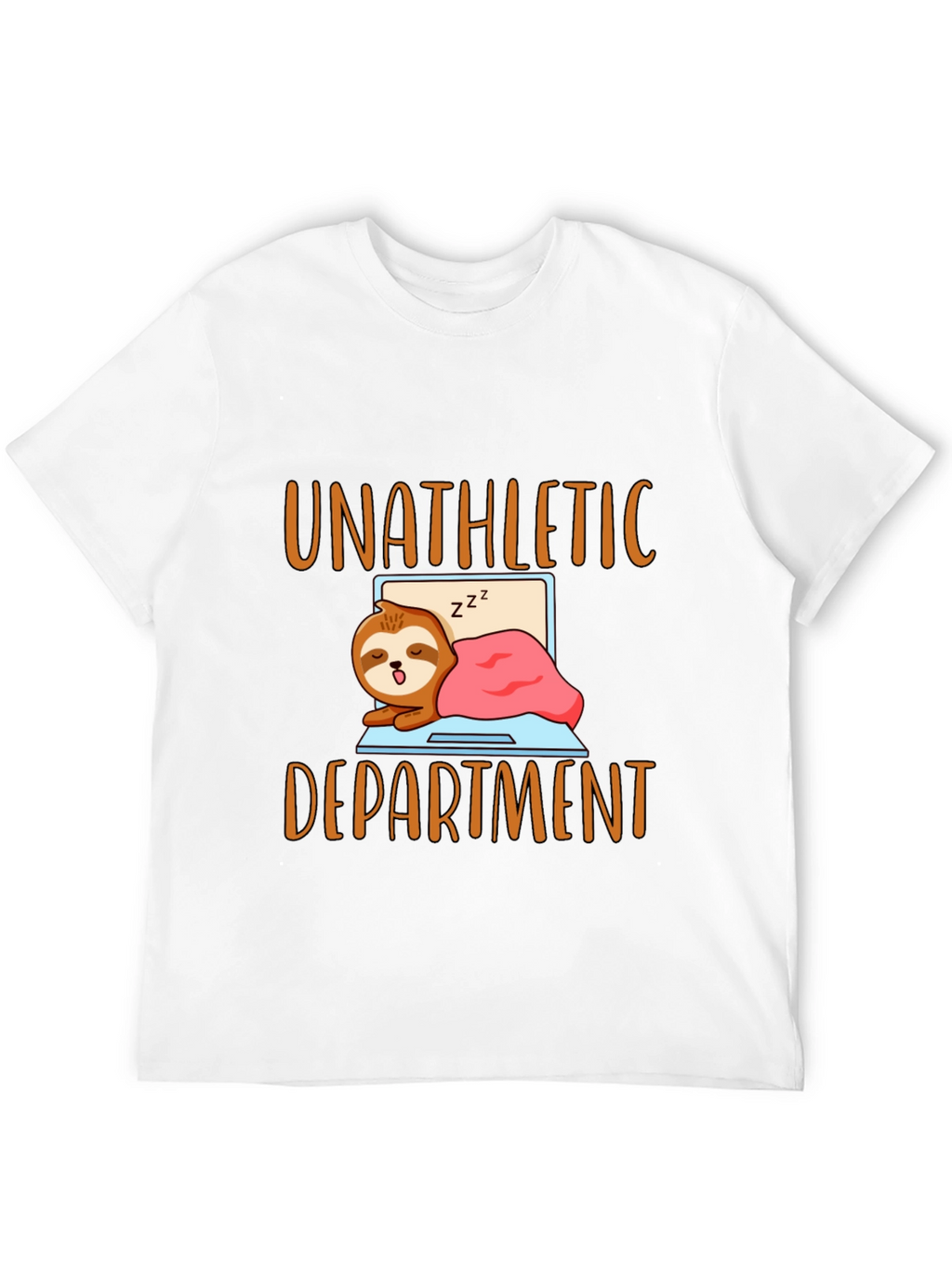Unathletic Department Sloth Graphic T-Shirt