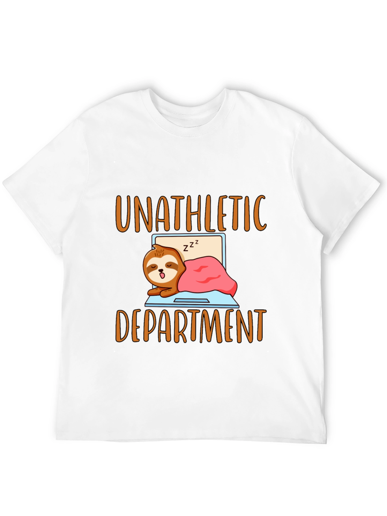 Unathletic Department Sloth Graphic T-Shirt