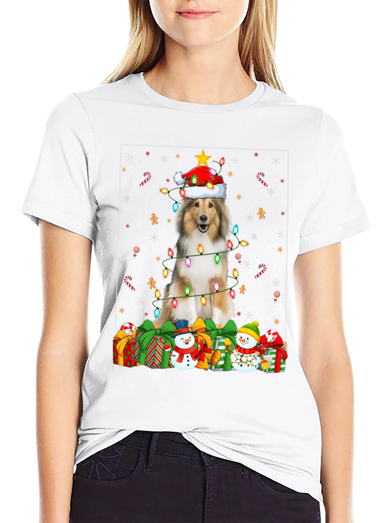 Dog Christmas Tree T-Shirt - Holiday Cheer!