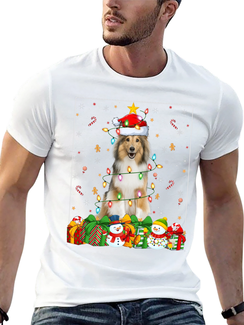 Dog Christmas Tree T-Shirt - Holiday Cheer!