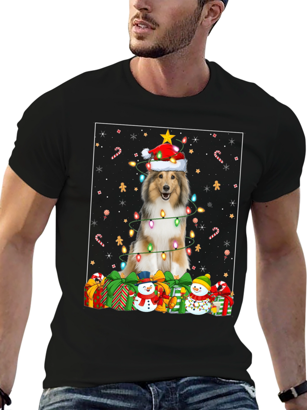 Dog Christmas Tree T-Shirt - Holiday Cheer!