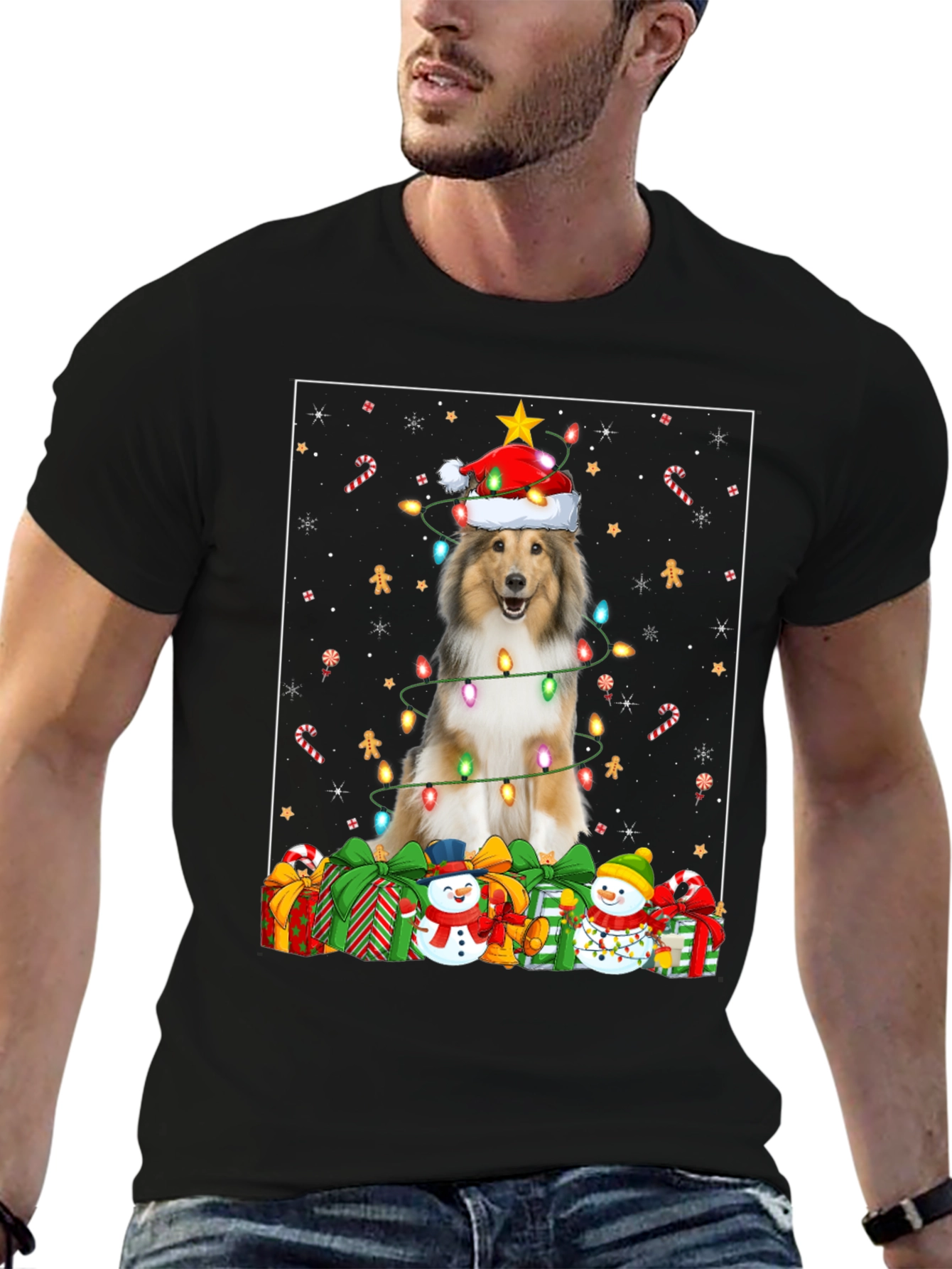 Dog Christmas Tree T-Shirt - Holiday Cheer!