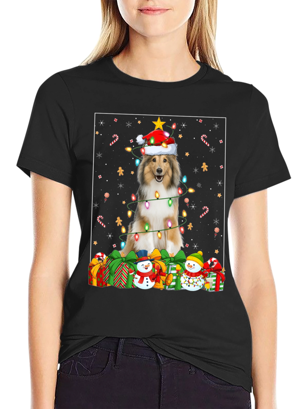 Dog Christmas Tree T-Shirt - Holiday Cheer!