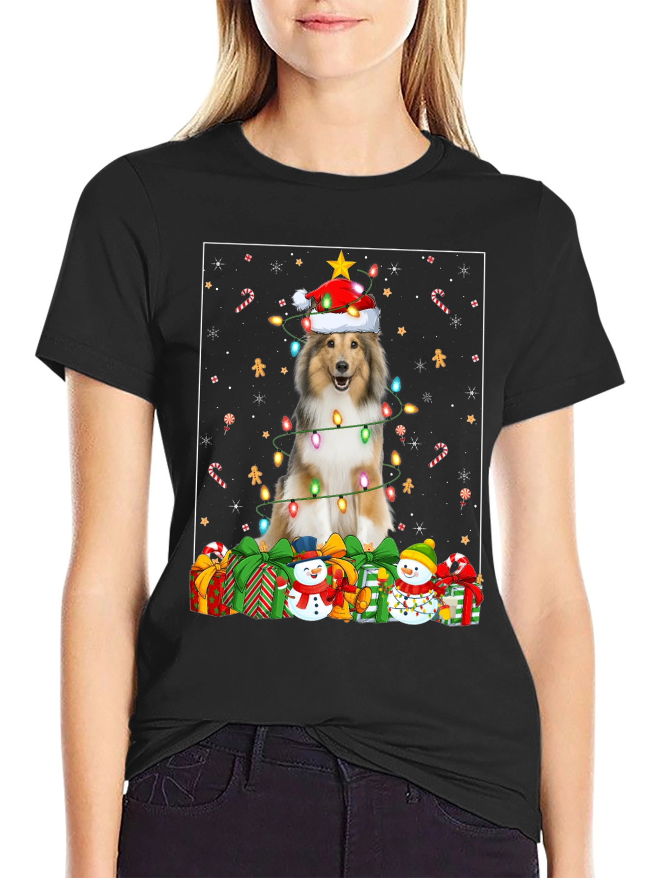 Dog Christmas Tree T-Shirt - Holiday Cheer!