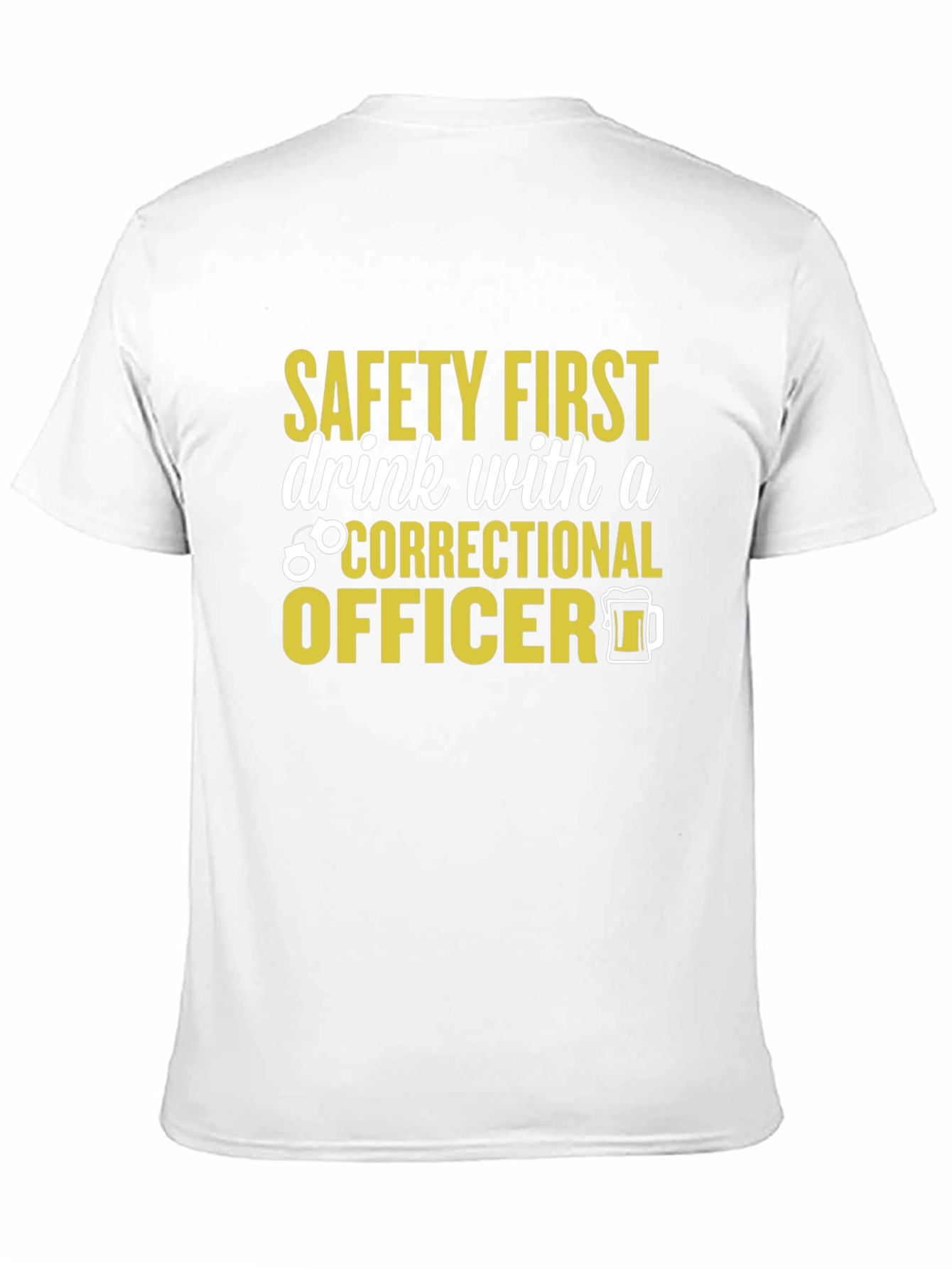 Correctional Officer Drink T-Shirt