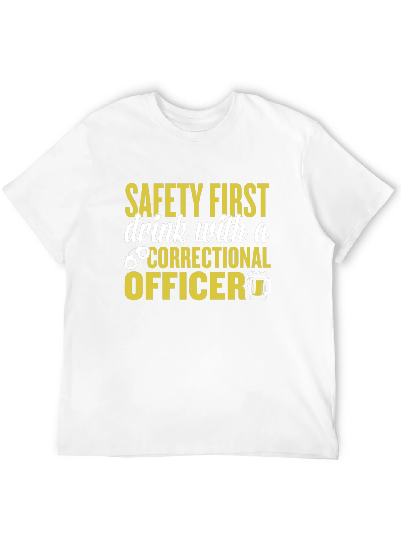 Correctional Officer Drink T-Shirt