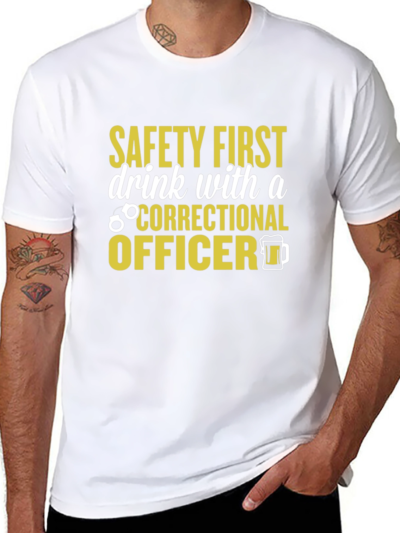 Correctional Officer Drink T-Shirt