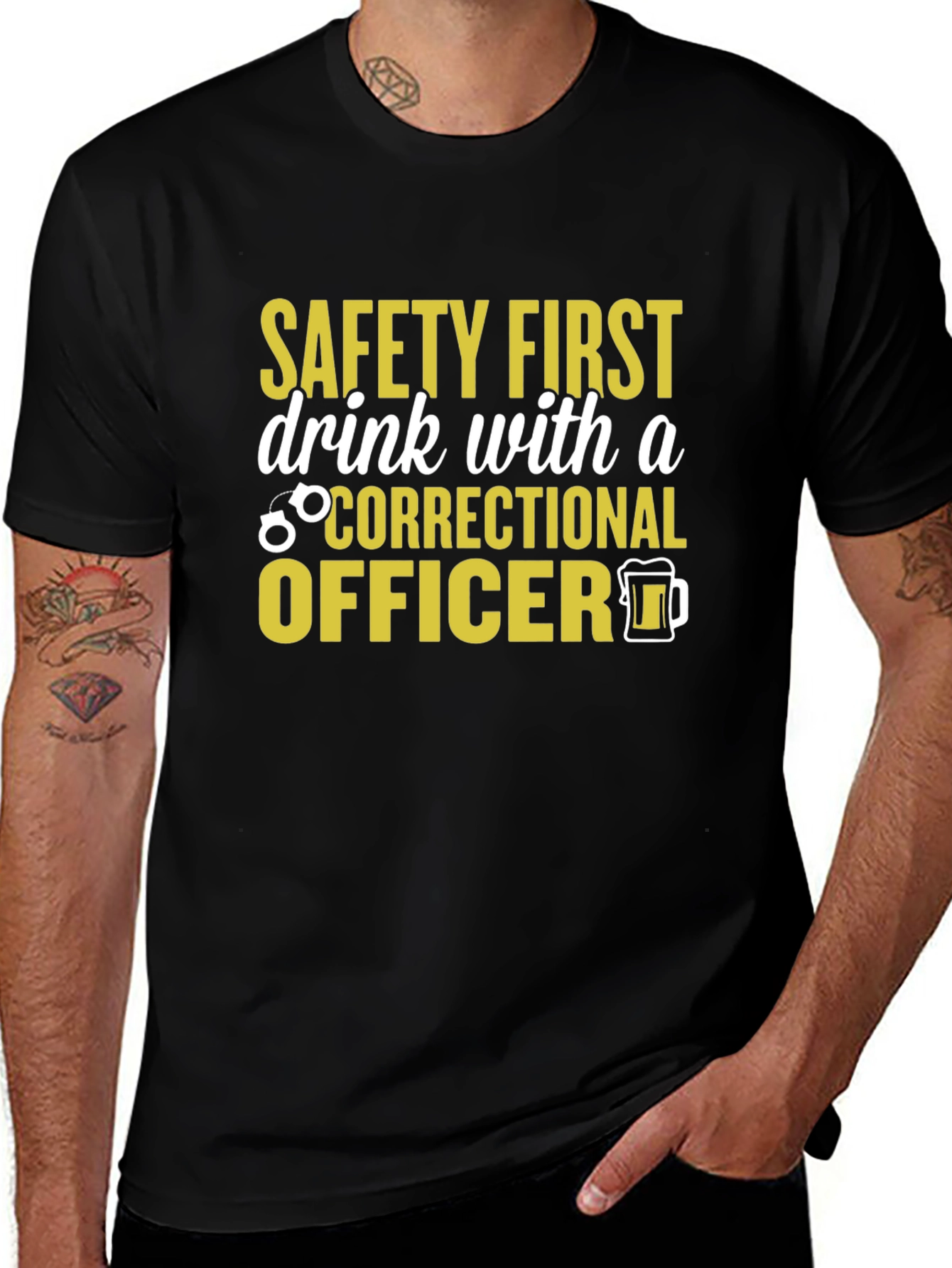 Correctional Officer Drink T-Shirt