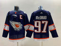 Men's Edmonton Oilers Connor McDavid #97 Navy Breakaway Player Jerseys