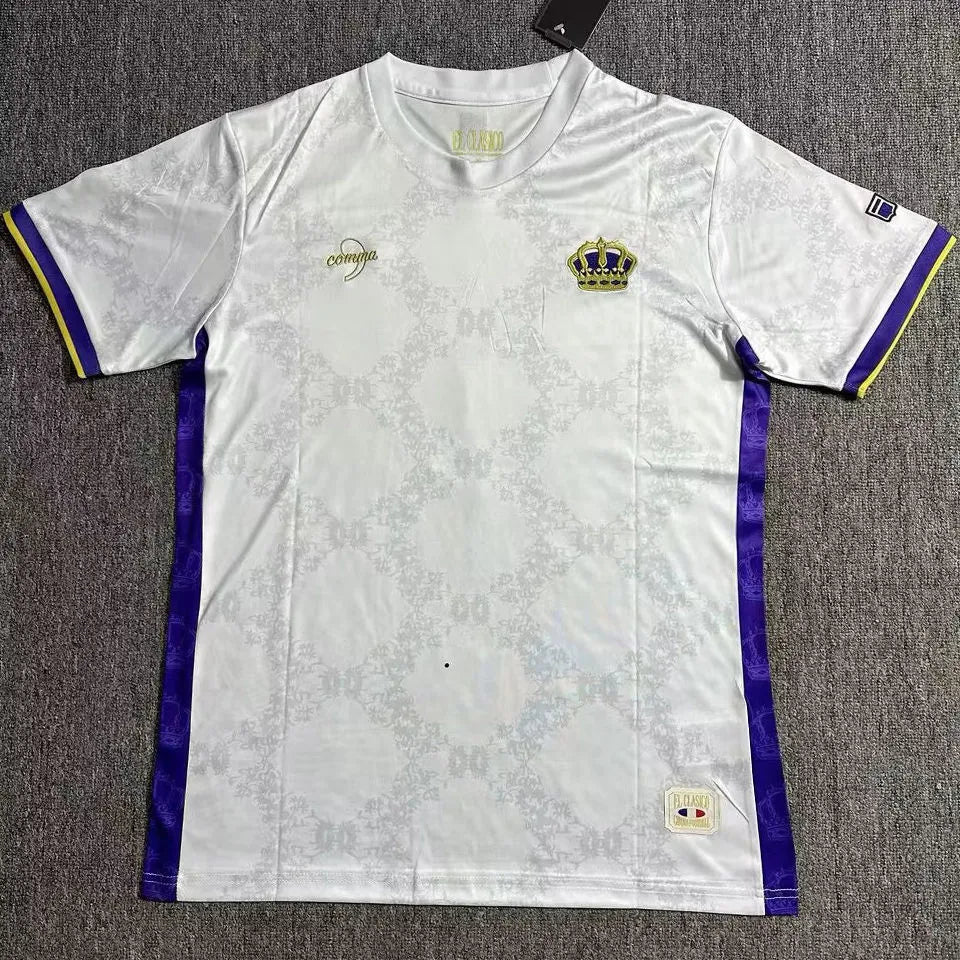 2025 RM x France Special Edition Fans Soccer Jersey 黄马 x 法国 Back