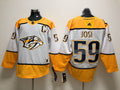 Men's Nashville Predators Roman Josi #59 White Breakaway Jerseys