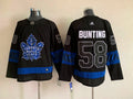 Men's Toronto Maple Leafs Michael Bunting #58 Black Player Game Jerseys