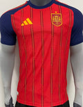 2026/27 Spain Home Red Player Version Soccer Jersey Front