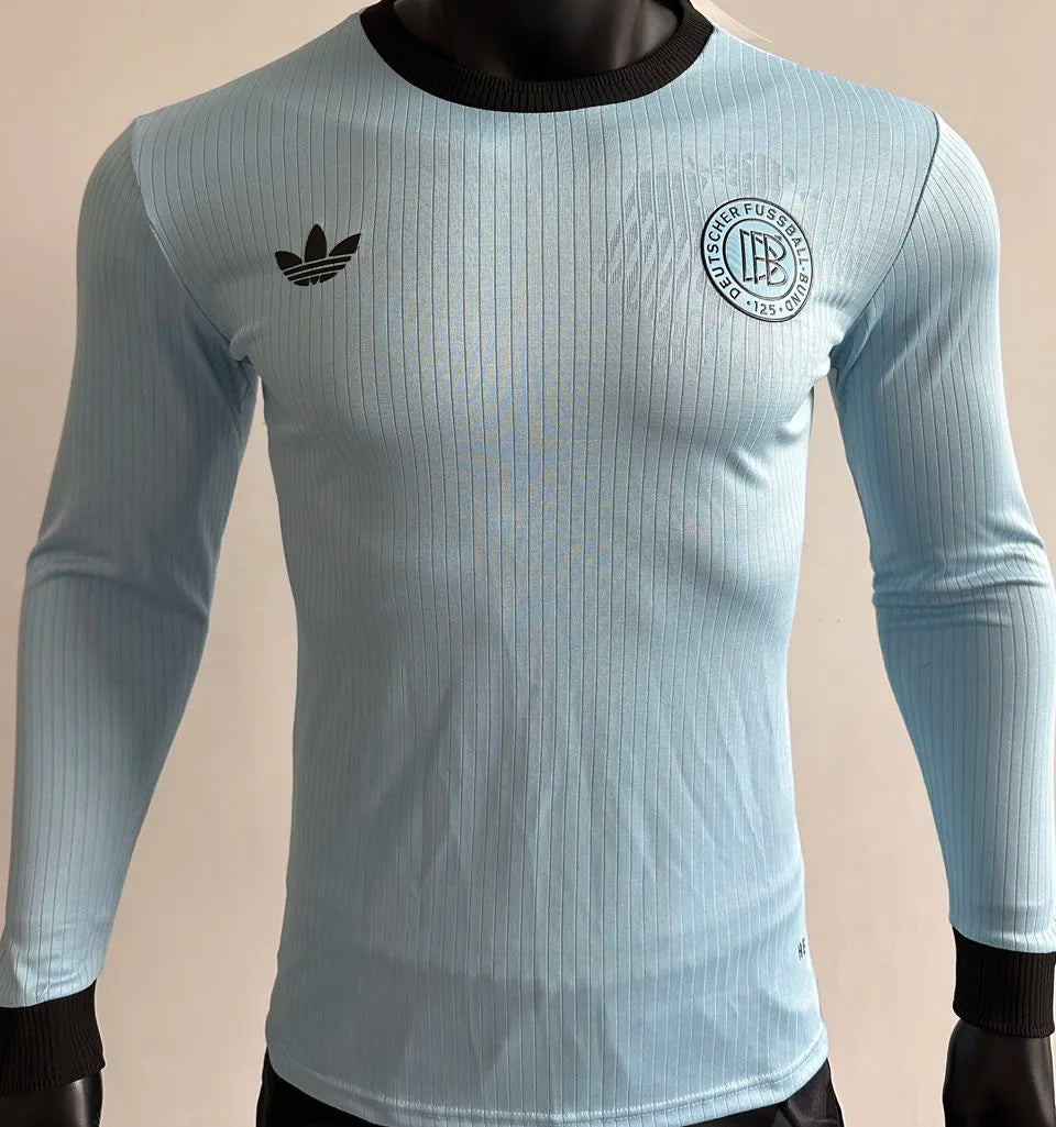 2025 Germany 125Th GK Player Version Long Sleeve Soccer Jersey Front